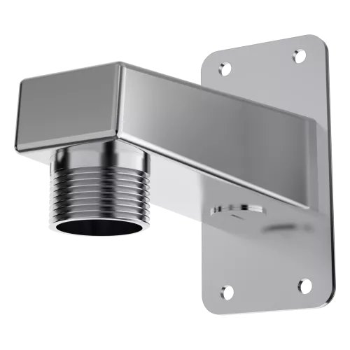 Metal tq3003se wall mount bracket angled left.