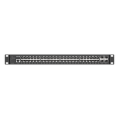 AXIS D8248 Managed PoE++ Switch, front angle.