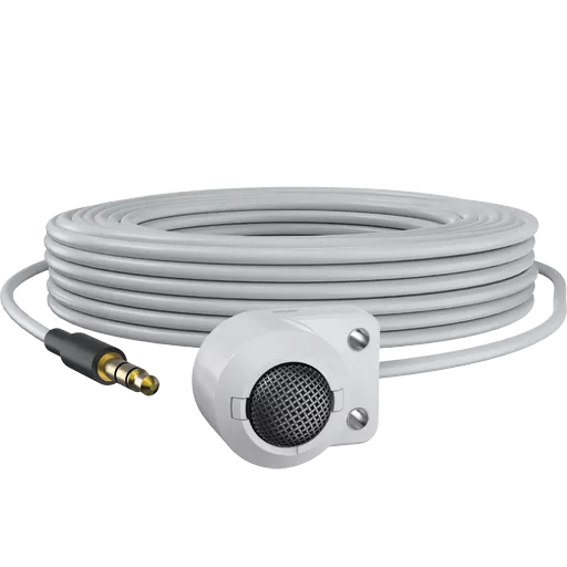 White axis T8355 speaker with cable connection.
