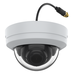 AXIS F4108 cieling mounted application view from the front.