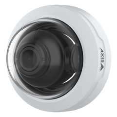 Axis f4108 wall mounted application view from the left.