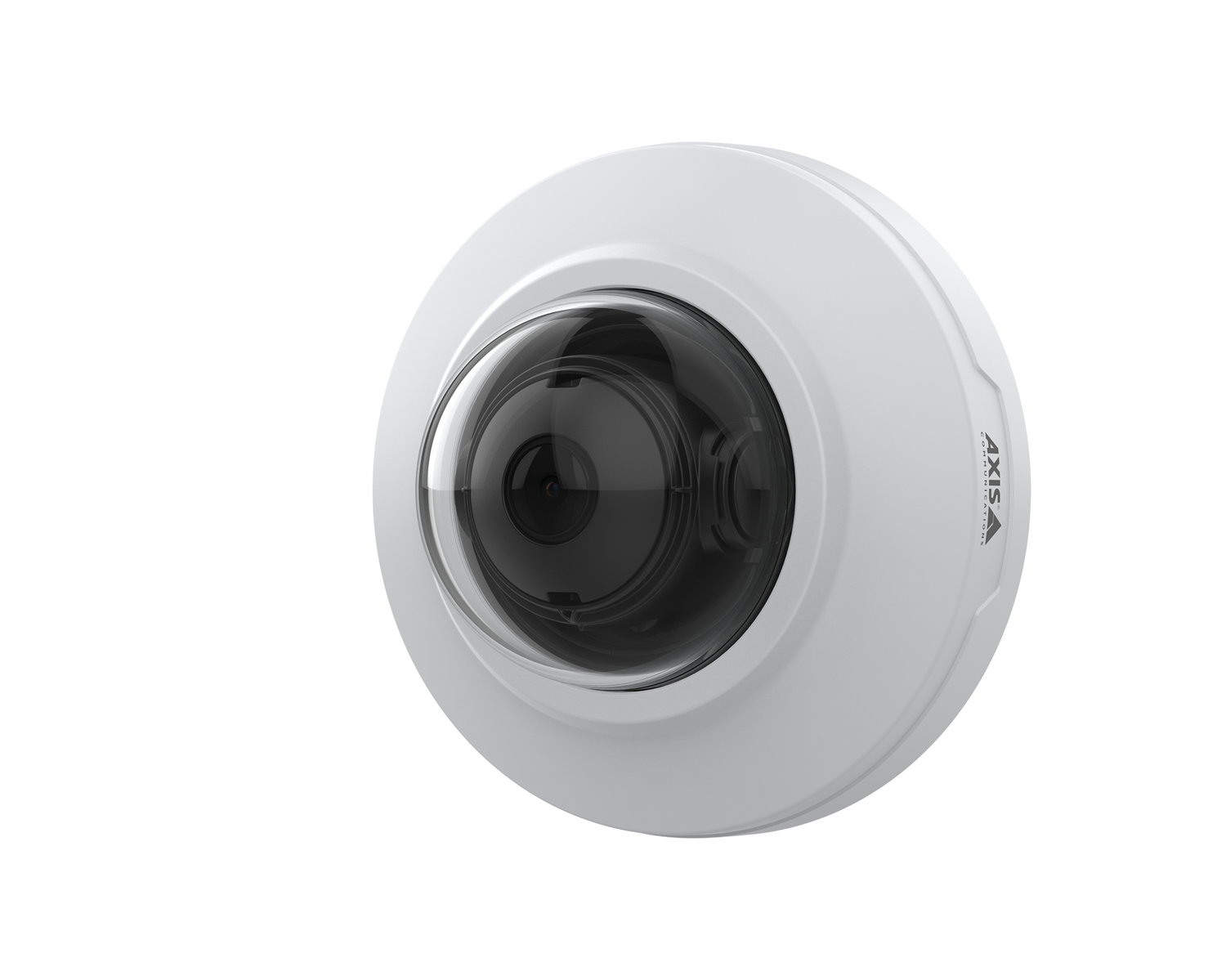 M3088v wall mount camera, Wall angle left.