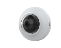 M3088v wall mount camera, Wall angle left.
