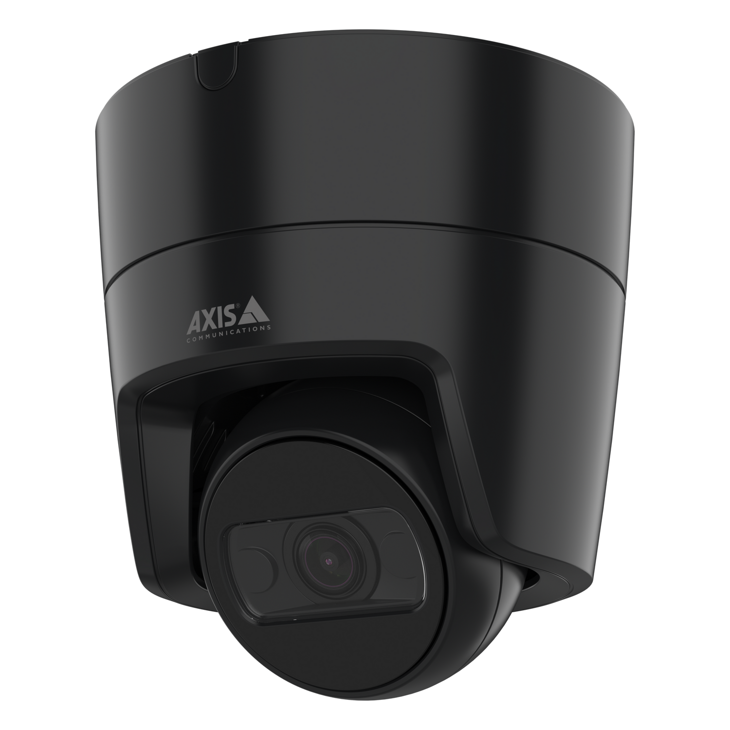 M3128 ceiling camera, black, left angle