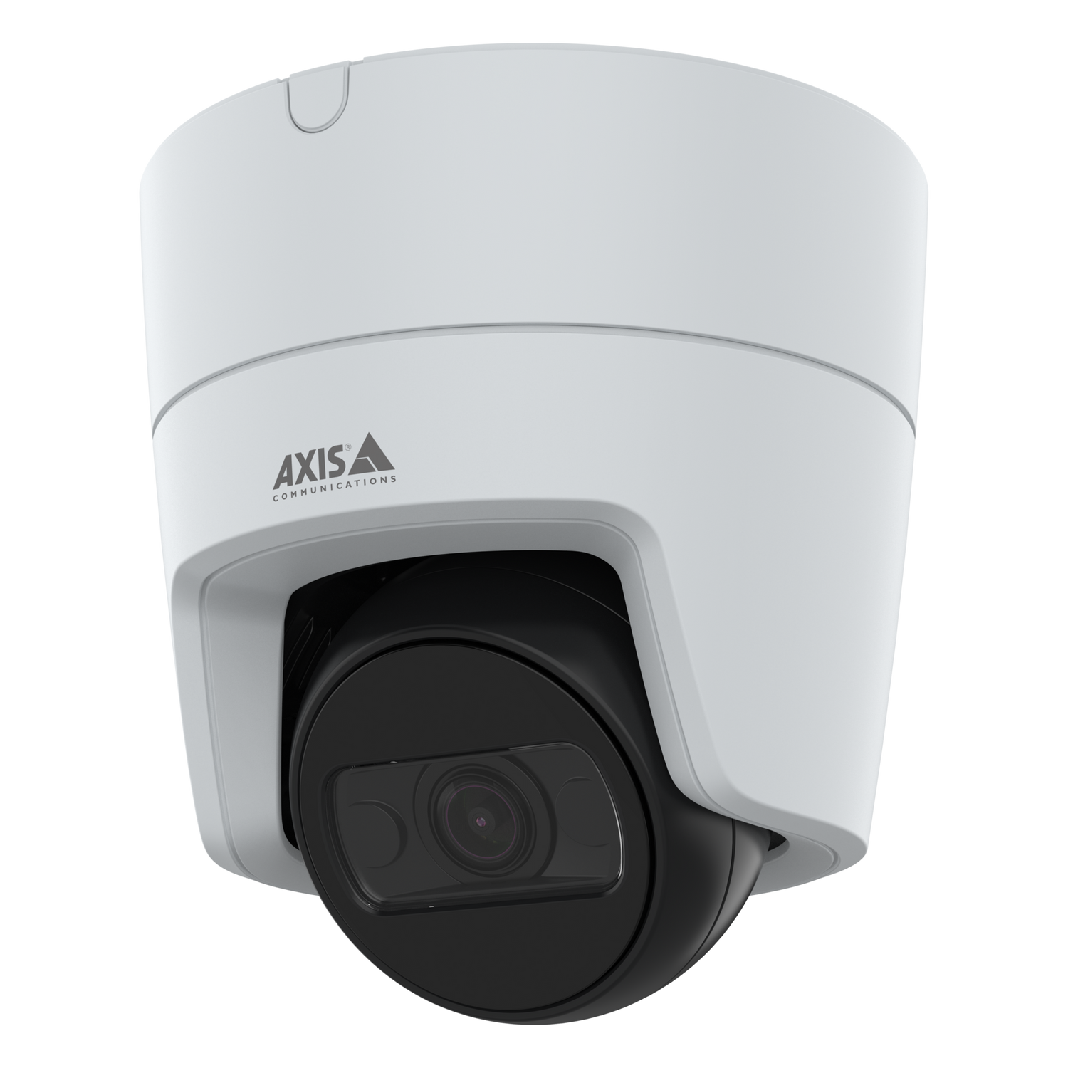 M3128 ceiling camera, white, left angle