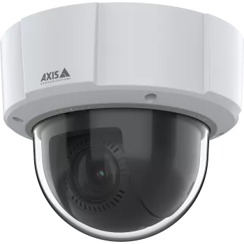 M 5526 e ceiling mount camera front angle.