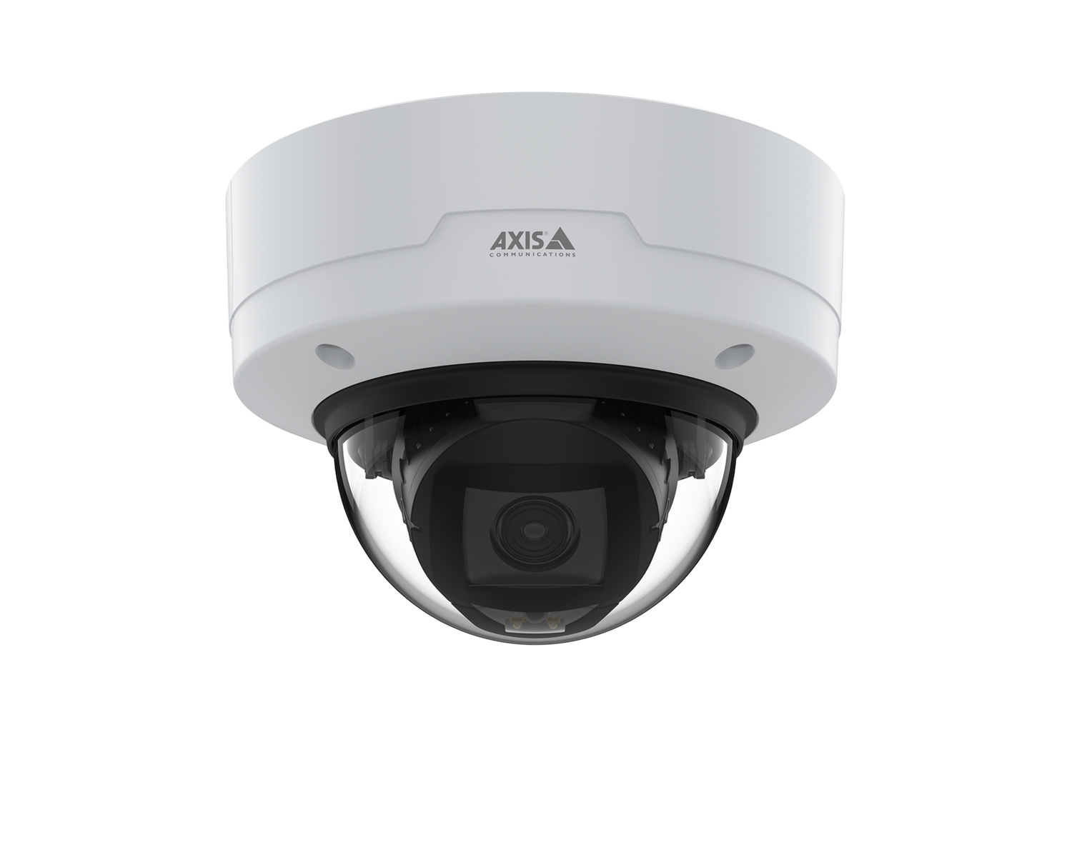 P3265 L V E camera ceiling mount, front angle