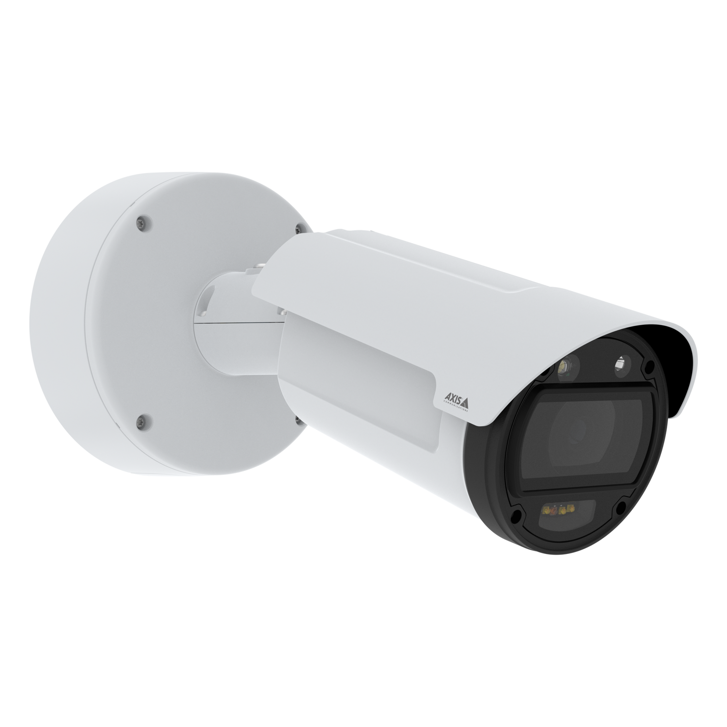 Q 1808 L E wall mount camera angled right.