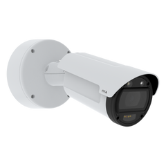 Q 1808 L E wall mount camera angled right.