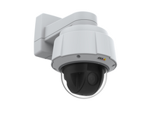 Q 6075 e wall mount camera angled right.