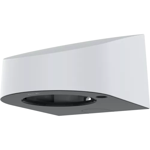 White AXIS tp3005e wall mount angled left