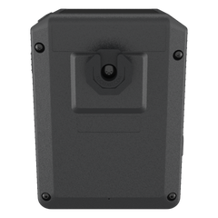 w102 body warn camera, black, back angle.