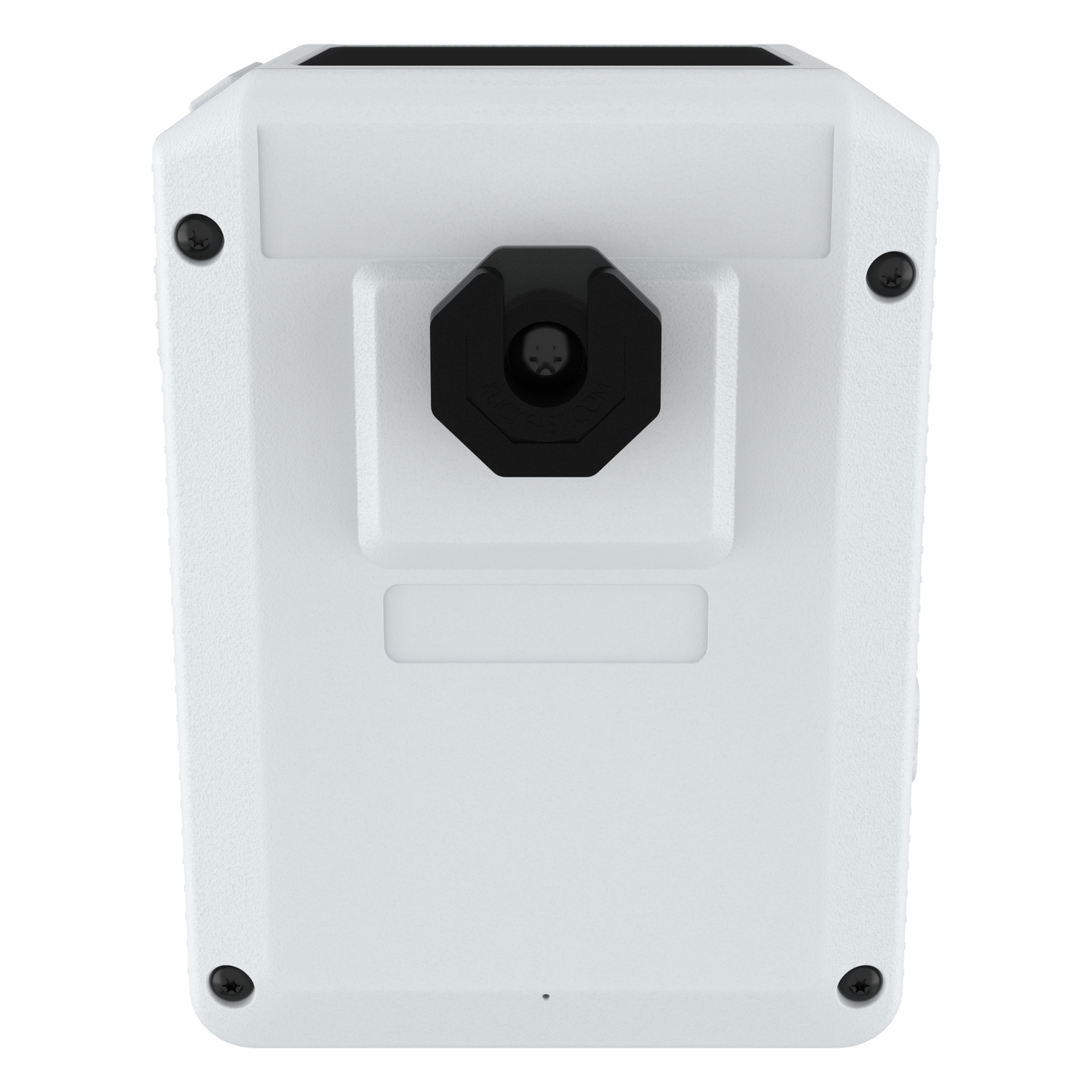 w102 body warn camera, white, back angle.