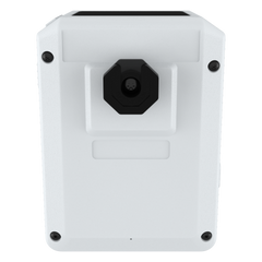 w102 body warn camera, white, back angle.