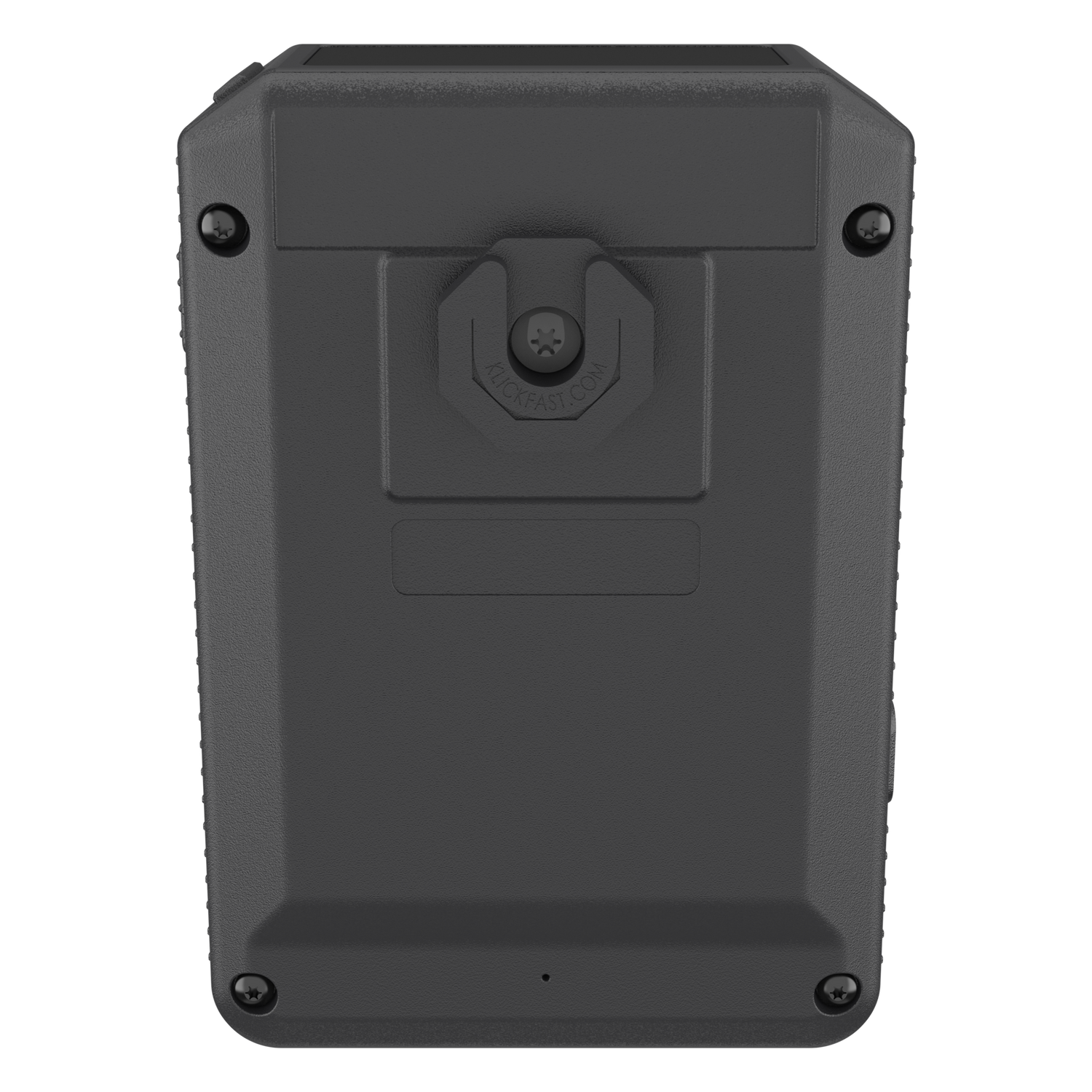 w120 body warn camera, black, back angle.